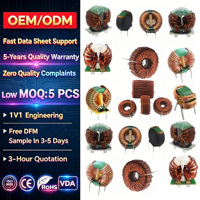 Inducteur toroïdal à noyau de ferrite OEM ODM Speed 35A-100A pour onduleurs haute puissance, charge de VE, conforme CE RoHS, DCR ultra-faible