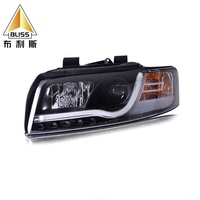 Pièces de voiture modifiées, éclairage d'ambiance pour voiture AQD69, ensemble de phares avant modifiés, ampoule de phare LED pour Audi A4 2001-2004