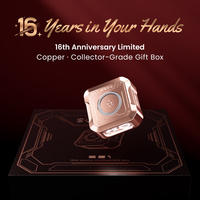 Linterna Sofirn SE1 de Cobre de Edición Limitada, 300lm, Mini Linterna LED EDC, Regalo de Colección por el 16.º Aniversario, Linterna de Bolsillo Portátil