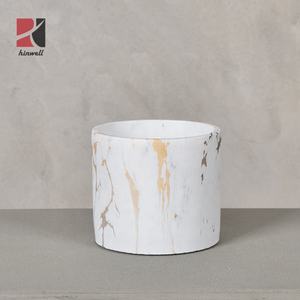 Commercio all'ingrosso <span class=keywords><strong>Vasi</strong></span> di Fornitori di 5 pollici Oro Marmo <span class=keywords><strong>Cemento</strong></span> Coperta di <span class=keywords><strong>Cemento</strong></span> di Fiori Fioriera Vaso di Giardinaggio <span class=keywords><strong>per</strong></span> Pianta - Product Image 5
