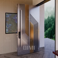 Style français luxe villa design moderne résidence extérieur avant porte d'entrée maison porte d'entrée maison sécurisée standard