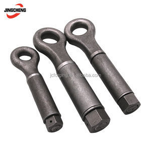 Heavy Duty 2-1/2 ''3'' <span class=keywords><strong>Anneau</strong></span> de barre de remorquage Pièces de remorque de camion <span class=keywords><strong>Attelage</strong></span> de remorquage Type boulonné 30T Pintle Barre de traction réglable Lunette Eye - Product Image 2