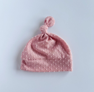 Rosa Swiss Dot Baby Girl Set Leggings Sombrero Diadema Arco Regalo Ducha Personalizado Recién Nacido Pantalones de algodón - Product Image 5