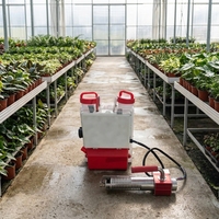 Pulvérisateur portatif mini à froid, alimenté par batterie au lithium, pour la désinfection des plantes agricoles et la pulvérisation de pesticides