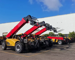 מלגזה טלסקופית סינית STH1056A2 הידראולית עם גובה הרמה של 17 מטר וקיבולת הרמה של 4.5 טון במבצע - Product Image 6