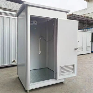 JZA Hombre Mujer Solo Baño Inodoro Móvil Ducha Camping Inodoro Portátil Con Asiento Inodoro - Product Image 1