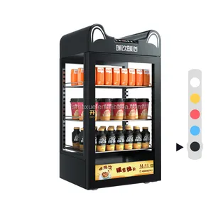 Muxue equipamentos para bebidas de vidro, aparelho de aquecimento elétrico comercial com visor de vidro MX-JR90