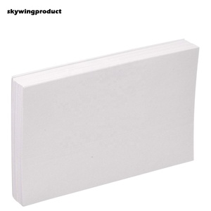 skywingproduct OEM Printed Custom Wholesale Top Quality 180gsm Heavyweight 6x9'' <strong>Pollack</strong> Index Cards With White Plain For Study - Product Image 1