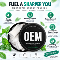Pochettes Énergétiques Nootropiques Personnalisées Marque Privée, Suppléments Oraux à la Gaulthérie, Fabricant OEM ODM de Nutrition Fonctionnelle