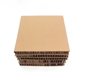 紙ハニカムボード人気製品ハニカムカートン用クラフト紙ハニカムコアボード