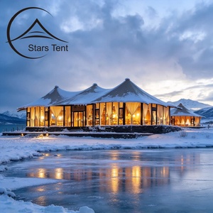 Yuntu Prefab Suite de glamping 2 chambres, Cottage, Villa de luxe hivernale pour les <span class=keywords><strong>Alpes</strong></span> - Product Image 1