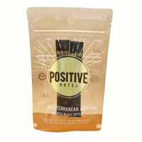 Sachets Doypack personnalisés imprimés avec fermeture éclair, résistants à l'humidité, pour café, thé, lait et gelée, fabriqués en Chine
