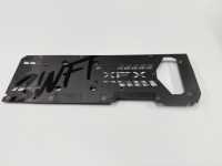 Plaque arrière GPU RGB personnalisée pour configuration de PC de jeu MOD, services de moulage et de forgeage en aluminium anodisé inclus, OEM/ODM