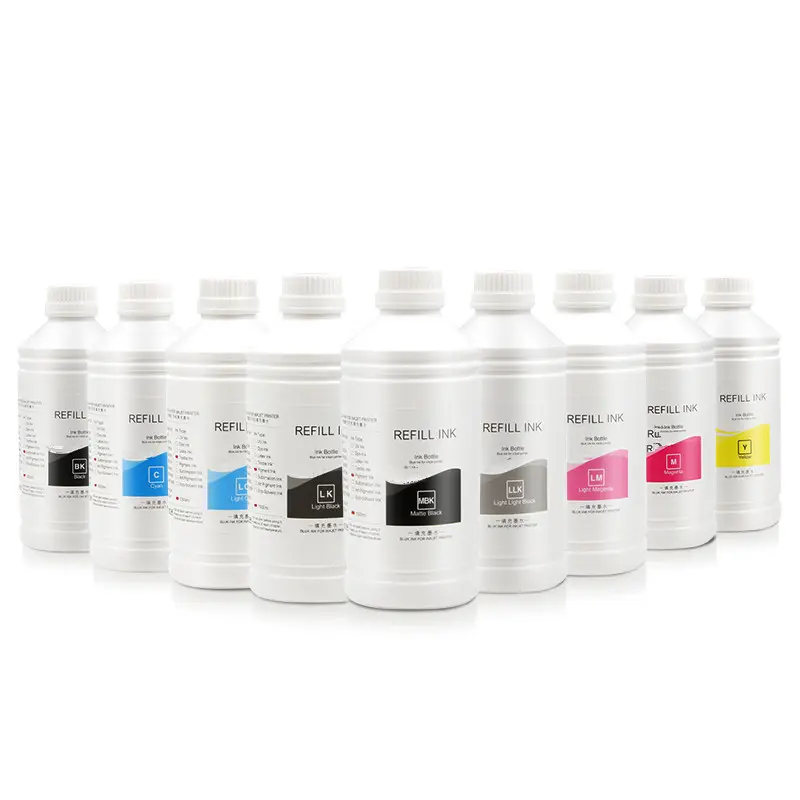 OCBESTJET 1000ml Flasche Pigment Tinte Für Epson Surecolor P800 Drucker Modell T8501-T8509 Patrone Anzahl