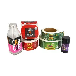 Etiqueta de impresora personalizada para alimentos congelados, etiqueta con nombre y fecha, contenedores de alimentos, fabricante - Product Image 1