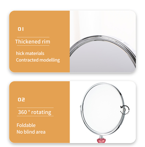 Chất Lượng Cao Mỹ Phẩm Gương Kinh Điển Thời Trang Cổ Điển <span class=keywords><strong>Magnifying</strong></span> Trang Điểm Gương Với Cơ Sở - Product Image 4