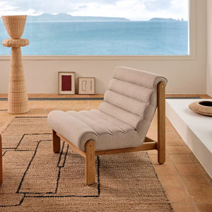 Hôtel Moderne Terrasse Salon Inclinable Chambres à coucher Modernes Lounge <span class=keywords><strong>Club</strong></span> Coffee Shop <span class=keywords><strong>Beige</strong></span> <span class=keywords><strong>Fauteuil</strong></span> en Bois de Chêne Massif avec Naturel - Product Image 2