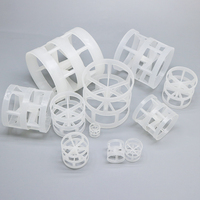 Anillos de Pall de Plástico Industriales de 25mm, 38mm, 50mm, Embalaje Aleatorio para Gas, Endulzante, Absorción de CO2, Larga Vida Útil, Excelente