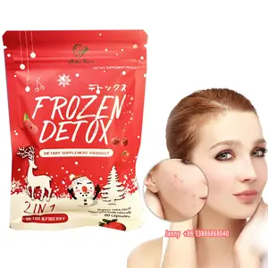 Ready Stock Advanced Healthy Gut Cleanse Detox Weight Loss Pills Frozen Detox 2 in 1 Capsules