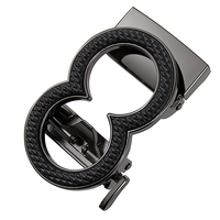 Hebilla de cinturón de moda para hombre, hebilla de cinturón de aleación de zinc, hebilla automática