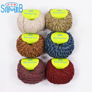 Shanghai wolle hilo grueso a granel puro hilo <span class=keywords><strong>de</strong></span> lana <span class=keywords><strong>de</strong></span> oveja para tejer a mano - Product Image 2