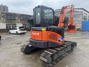 Mini-excavatrice hydraulique Hitachi ZX55U d'origine japonaise à bas prix, 5,5 tonnes, moteur principal inclus, en stock avec certifications CE/EPA - Product Image 3