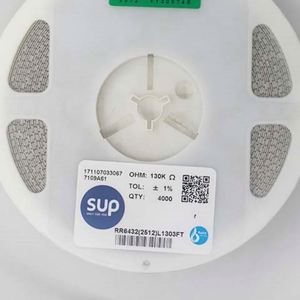 Whole -Sale RR6432 2512L1303FT 2512 6432 Resistors Chip Resistors SMD Resistors 130Kohm 1% 1W Thick Film Resistor - Product Image 1