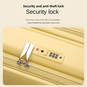 Equipaje para niñas de 14 pulgadas y 18 pulgadas con ruedas extraíbles Compartimento de Apertura frontal Bloqueo de contraseña antirrobo Manija de goma - Product Image 2
