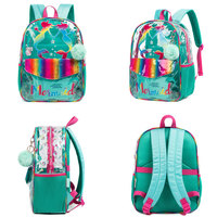 Sac à dos transparent personnalisé trois pièces avec boîte à lunch étanche et trousse à crayons pour l'école et le campus