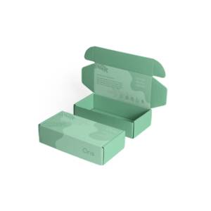 Tùy chỉnh bao bì hộp giấy boxcustomizable tông lật bưu phẩm vận chuyển box với cá nhân Kraft cho Led trang điểm <span class=keywords><strong>Mirro</strong></span> - Product Image 2