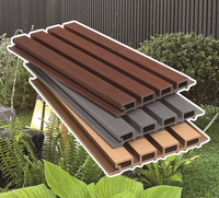 Pannelli Murali WPC Personalizzati per Esterni Rivestimento Impermeabile Antistatico Garanzia 5 Anni Design Moderno per Pareti Domestiche