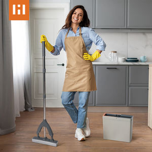 Serpillère en éponge PVA à longueur réglable, fonction autonettoyante, essorage sur quatre côtés, tige de levage en acier inoxydable, crochet de rangement haute performance - Product Image 3