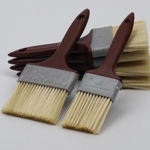 Pinceaux à poignée en plastique, poils plats de 2, 3 et 4 pouces pour la peinture sur quincaillerie - Product Image 3