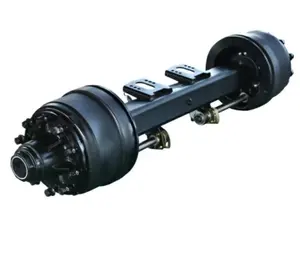 American Truck Axles Fuwa Type Axle Trailer Part 13T Heavy Duty Trailer Rear Axle For Fuwa