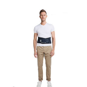 Sabuk penyangga pinggang kulit tiup yang dapat diatur, penopang traksi pinggang bawah dekompresi untuk terapi rehabilitasi - Product Image 6