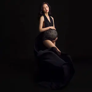 Hermosa ropa de maternidad para mujer, transpirable, varios estilos, para fotografía