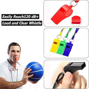 Giá thấp chất lượng cao <span class=keywords><strong>Mini</strong></span> tùy chỉnh đầy màu sắc nhựa khẩn cấp còi với <span class=keywords><strong>String</strong></span> & Keychain - Product Image 5