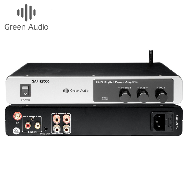 Green Audio GAP-K3000 Wireless HIFI 5.0 Channel Integrated Digital Professional Amplifier for Home Fever
