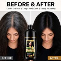 QKDS Shampoing Colorant Revitalisant pour Cheveux, Infusé au Ginseng, Fortifiant les Racines et Soin du Cuir Chevelu, Couverture Éclatante, Fournisseur d'Usine Hautement Noté
