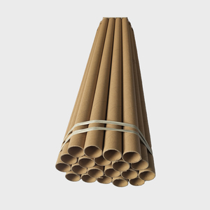 หลอดกระดาษแข็ง3นิ้วสำหรับจัดส่งพัสดุพร้อมฝาปิดพลาสติก - Product Image 2