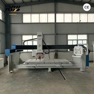 HQ-3220BM Macchina da Taglio a 4 Assi per Lastre di Pietra, Famosa per Taglio di Elementi, Alta Qualità, Taglio Rettilineo, Smussi a 45 Gradi - Product Image 1