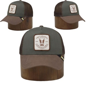 Casquette de baseball trucker en maille à 6 panneaux, vierge, unie, de haute qualité, avec logo personnalisé brodé ou patch logo, pour le sport, Gorras, Casquette trucker en maille - Product Image 1