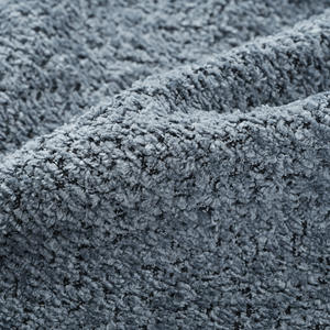 Sofa Bed Seksional Modern Desain Lengkung 2 Bagian Bahan Chenille Modular 4 Bantal Busa Empuk Peredam Getaran Ruang Tamu - Product Image 6