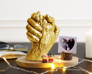 <span class=keywords><strong>Kit</strong></span> de <span class=keywords><strong>moulage</strong></span> <span class=keywords><strong>3D</strong></span> pour les pieds, ensemble de 10 pièces, pour bébés, poudre de clone de plâtre, poudre à mouler, cadeau souvenir, impression pour les mains - Product Image 1