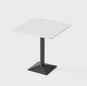Set Moderno di Tavolo e Sedie in Alluminio per Esterni, per Ristoranti, Salotti, Caffetterie e Negozi di Tè, Capacità 2-4 Persone - Product Image 6