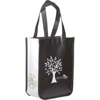 Sac non tissé personnalisé adapté aux articles de usage quotidien, petit sac de shopping laminé