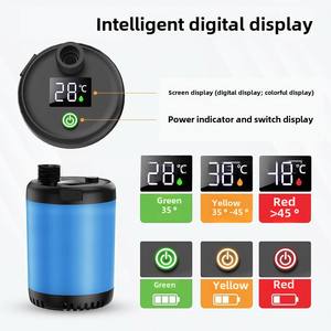 NOUVEAU!! Douche extérieure à <span class=keywords><strong>batterie</strong></span> de 7800mAh avec affichage: bain d'animaux domestiques, <span class=keywords><strong>camping</strong></span>, jardinage, lavage de voiture-Achetez maintenant pour une commodité ultime - Product Image 4