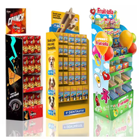 Offre Spéciale personnalisable carton PP supermarché présentoir en plastique ondulé plancher présentoir coupe service de traitement