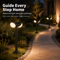 Lampe de jardin LED moderne personnalisée 24W, éclairage extérieur à LED haute efficacité et économie d'énergie pour hôtels et complexes hôteliers, fabricant pour les acheteurs