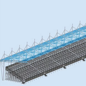 Asientos para Estadios de Fútbol al Aire Libre, Gradas para Canchas de Fútbol, Bancos con Andamios, Sillas para Gradas, Asientos para Tribunas de Estadios - Product Image 1